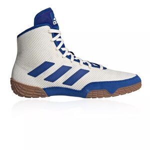 Adidas Men's‎ Tech Fall 2.0 Wrestling Shoes White/Royal Blue 8